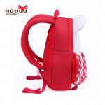 new design preschool animal backpack cartoon neoprene kids lightweight backpack with plush