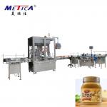 Peanut Butter Jam Filling Capping Labeling Machine 1500bph-3000bph for sale
