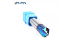 China Tungsten Carbide 4 Flutes Chamfer End Mill CNC Cutting Tools supplier