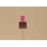 Rose Red Teat Essential Oil Pipettes Dropper Gold Pearl Pearlesent Pigment Collar for sale