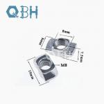 Aluminum Alloy Profile Sliding T-Nut Carbon Steel Nickel Plated Semicircle T-Slot Nut for sale