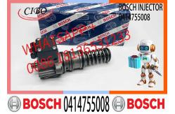 China EUP Electronically Controlled Single Pump Plunger 0414755006 0414755007 0986445008 supplier