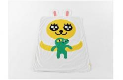 China Machine Weaved 300gsm Polyester Fleece Blanket For Year Round Use supplier