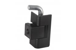 China Bright Chrome Window Door Hinges Commercial Adjustable Waterproof supplier