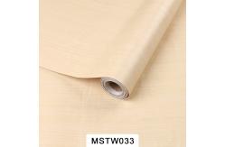 China 2m 3m 5m 10m Roll Wood Grain Wallpaper Moisture Proof Self Stick Wallpaper supplier
