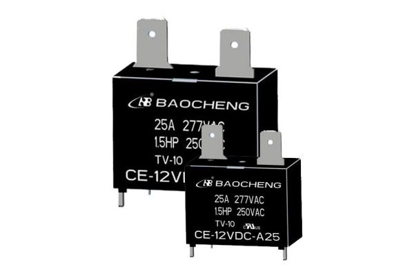 CQC 12V DC Relay Contactor With Durable AgSnO2 Contact Material