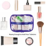 Large Clear Makeup Bag Zipper Waterproof Transparent Travel Storage Pouch