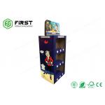 Custom Recyclable Cardboard Pop Up Display Stands Full Color Printing For Advertising for sale