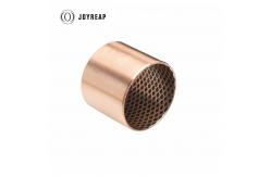 China Alloy Graphite Bronze Bushing Oil Pockets Bronze Wrapped Plain Bearings supplier