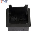 black table flip up socket with brushed flip-open cover used in office room BF400 for sale