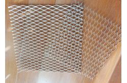 China 4x8mm Expanded Aluminum Metal Sheet Micro Hole Stretched Mesh sheet supplier
