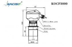 China KOCF3000 Ultrasonic Open Channel Flow Meter For River / Canal supplier