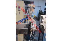 China SJSZ Screw Plastic Pipe Extrusion Line , Pvc Pipe Extruder 5T supplier