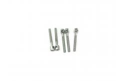 China Cross head meter screw M3x25 sandblasted galvanized single hole lead seal screw supplier