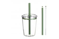 China Cold Drinks BPA Free Plastic Straw Cup Reusable and Durable supplier