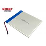 Large Capacity Tablet Lithium Battery 3400mAh Ternary Materials for sale