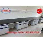 Chemical Resistance Laminate Laboratory Workbench Manufacturer with C Frame Design and Exceptional Customer Service for sale