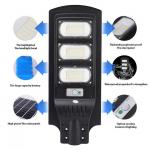 IP67 Integrated Solar Street Light 240w Motion Sensor LED Street Light
