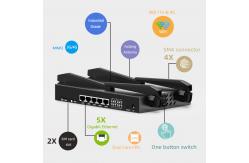 China 4g LTE OpenWRT Unlocked Dual Sim Card Router With Carrier Aggregation supplier