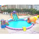 Inflatable Water Toys with durable 0.9MM PVC tarpaulin 30M diameter material for pool for sale