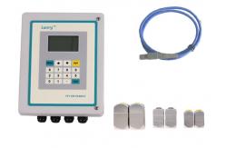 China TF1100-EC Clamp On Ultrasonic Flow Meter , Portable Transit Time Flow Meter supplier