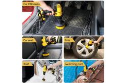 China 4PCS 4 Drill Brush Set Soft Medium and Stiff Power Scrubbing Brush supplier