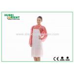 Soft Touching Disposable Non Woven Apron With Thin Neck Gallus for sale