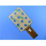Flexible PCB Circuit Board With 3M Tape for Keypad for sale