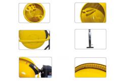 China Gas Automatic Concrete Mixer Machine 500l Concrete Mixer With Mini Pump supplier