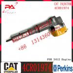 C-A-Ter-pillar 232-1171 injector 10R-1267 2321171 common rail diesel injector For 3412E Engine Injector 4CR01974 for sale