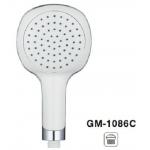 Single Function Roundface Shower Head And Hand Held Chrome Rain Shower Head ODM