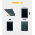 KS26 12W solar panel supplemental power ABS25 fireproof material IP67 waterproof multi-interface connection for sale