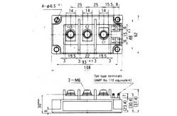 China IGBT Power Module 1MBI400L-060 IGBT MODULE(L series) FUJITSU IGBT Power Module supplier