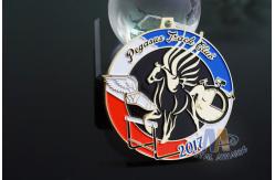 China Pegasus Marathon 5K 10k Mini Custom Metal Racing Medals Bespoke Design supplier