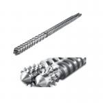Bimetallic Parallel Twin Screw And Barrel For Plastic Extruder for sale