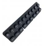 Waterproof Silicone Rubber Keyboard For Bluetooth Music Speaker