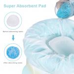 Training Potty Chair Plastic Garbage Bags With Drawstring Super Absorbent Pad