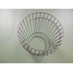 Nordic Silver 304 Ss Metal Wire Basket With Handle For Fruit Storage for sale