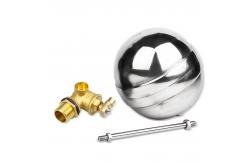 China Brass Water Control Float Valve ,  Mini Industrial Ball Float Valve supplier