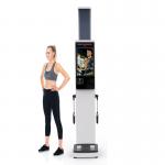 Professional 8 Electrodes Body Composition Fat Analyzer Height Weight Scale with Printer for sale