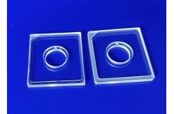 China Processing Quartz Tube Flange Multi Purpose Morse 6.5 Strong Hardness supplier