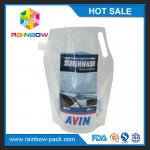 Customized Reusable  Plastic Stand Up  Squeeze  Pouch for Baby Food/juice/soup