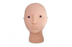China 547g Permanent Makeup Practice Skin 3D Soft Silicone Eyebrow Microblading Practice Head supplier