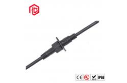 China Flange Socket M15 3PIN 4PIN Panel Mounting Connector To Wire Connector supplier
