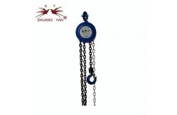 China Heavy Duty Lifting Chain Block Zinc Plated With Overload Protection Devic supplier