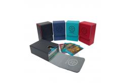 China PU Leather Tarot Card Holder Box 80+ Thallo Custom Card deck card box supplier