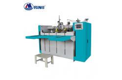 China Double Servo Carton Box Stitching Machine One Piece Touch Screen Control supplier