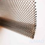 ODM Coil Architectural Mesh Curtain Metal Panels For Hotel Space Divider