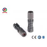 Black Color PPO Solar Panel Connectors 1500V Cromp Connection For Solar PV Module for sale