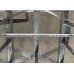 Tanks Reduces Mobility  Galvanized Wound Twine Obstacle Mesh for sale